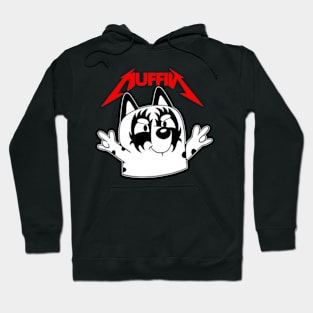 Muffin Bluey Metal Hoodie